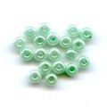 Mini Seed beads 2mm Pearly Blue green x8g