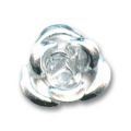 Roses m�tal  6 mm Argent� x10
