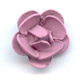 Rose m�tal  8 mm Lilas x1