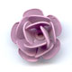 Rose m�tal 12 mm Lilas x1
