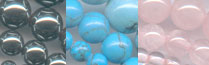 Perles et pierres gemmes