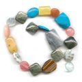 Assortiment de perles gemmes x39 cm