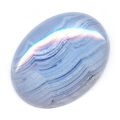 Cabochon ovale 40x30 mm Calcedoine