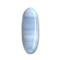Cabochon ovale 22x8 mm Calcedoine