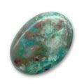 Cabochon ovale 30x22 mm Chrysocolla