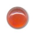 Cabochon rond 8 mm Cornaline