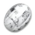 Cabochon ovale 40x30 mm Dandrite