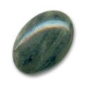 Cabochon ovale 25x18 mm Green Jade