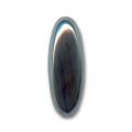 Cabochon ovale 22x8 mm Hematite Naturelle