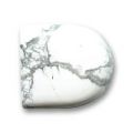 Cabochon 26x24 mm Howlite
