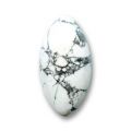 Cabochon ovale 30x15 mm Howlite
