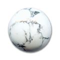 Cabochon rond 15 mm Howlite