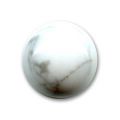 Cabochon rond 8 mm Howlite