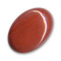 Cabochon ovale 30x22 mm Jaspe Rouge