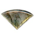Cabochon �ventail 24x38 mm Labradorite