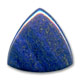 Cabochon triangle 30 mm Lapis lazuli