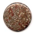 Cabochon rond 38 mm Leopard