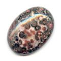 Cabochon ovale 18x13 mm Leopard