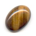 Cabochon ovale 18x13 mm Oeil de Tigre