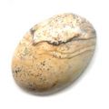 Cabochon ovale 18x13 mm Jaspe Paysage