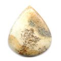 Cabochon poire 38x33 mm Jaspe Paysage