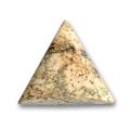 Cabochon triangle 18 mm Jaspe Paysage