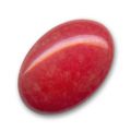 Cabochon ovale 18x13 mm Opaque Red Agate