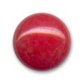 Cabochon rond 18 mm Opaque Red Agate