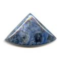 Cabochon �ventail 24x38 mm Sodalite