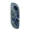 Cabochon larme 37x12 mm Sodalite