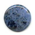 Cabochon rond 38 mm Sodalite