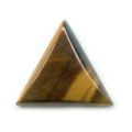 Cabochon triangle 18 mm Oeil de Tigre
