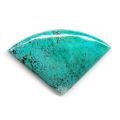 Cabochon �ventail 24x38 mm Green Turquoise