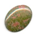 Cabochon ovale 40x30 mm Unakite