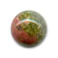 Cabochon rond 8 mm Unakite