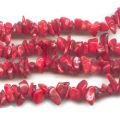 Chips 4-7 mm Corail rouge x85 cm