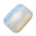 Pierre de Lune (imitation) facett� rectangle 14x10 mm x1