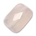 Quartz Rose facett� rectangle 14x10 mm x1