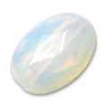 Pierre de Lune (imitation) facett� ovale 14x10 mm x1