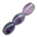 Fluorite olives 12x8 mm x5