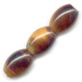 Oeil de Tigre Olive 14x10 mm x4