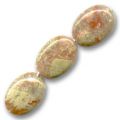 Unakite Olive plate 14x10 mm x5