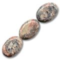 Leopard olives plates 14x10 mm x5