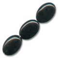 Onyx Noir olives plates 14x10 mm x5