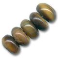 Oeil de Tigre rondelles 8x5 mm x15