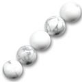 Howlite  4 mm x20