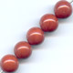 Jaspe rouge  4 mm x20