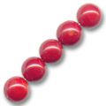Red Coral  5 mm x20
