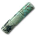 African Turquoise tubes 8x6 mm x12