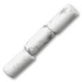 Howlite tubes 12x6 mm x8